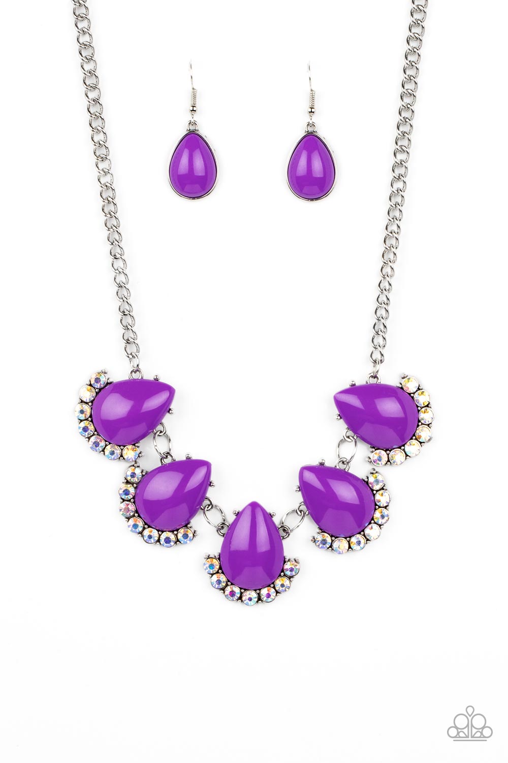 Ethereal Exaggerations ♥ Purple Necklace ♥ Paparazzi Accessories - GlaMarous Titi Jewels