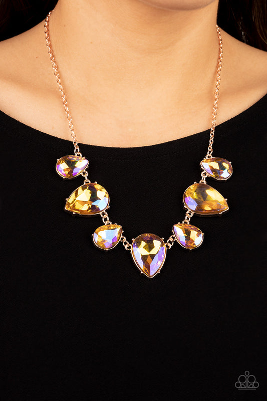 Otherworldly Opulence - Multi Necklace ♥ Paparazzi Accessories