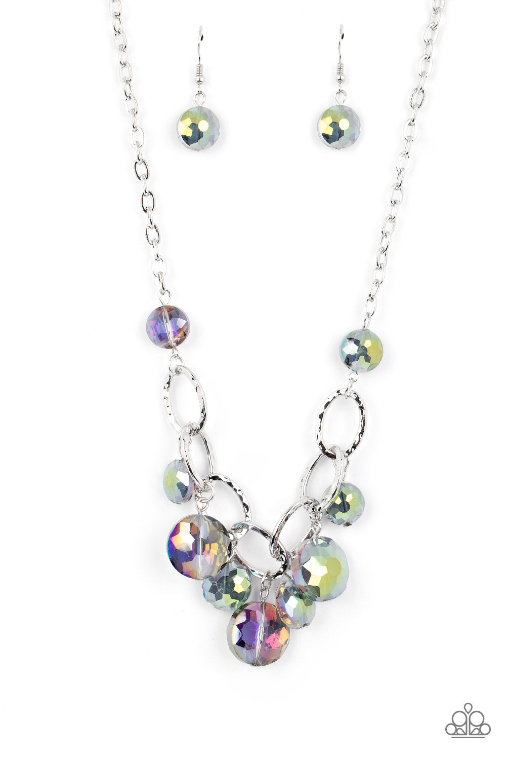 Rhinestone River - Multi Necklace ♥ Paparazzi Accessories