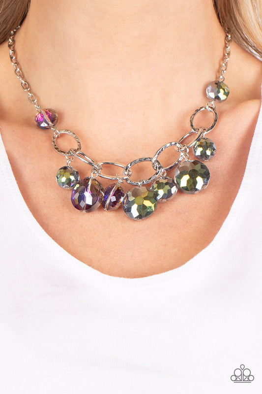 Rhinestone River - Multi Necklace ♥ Paparazzi Accessories