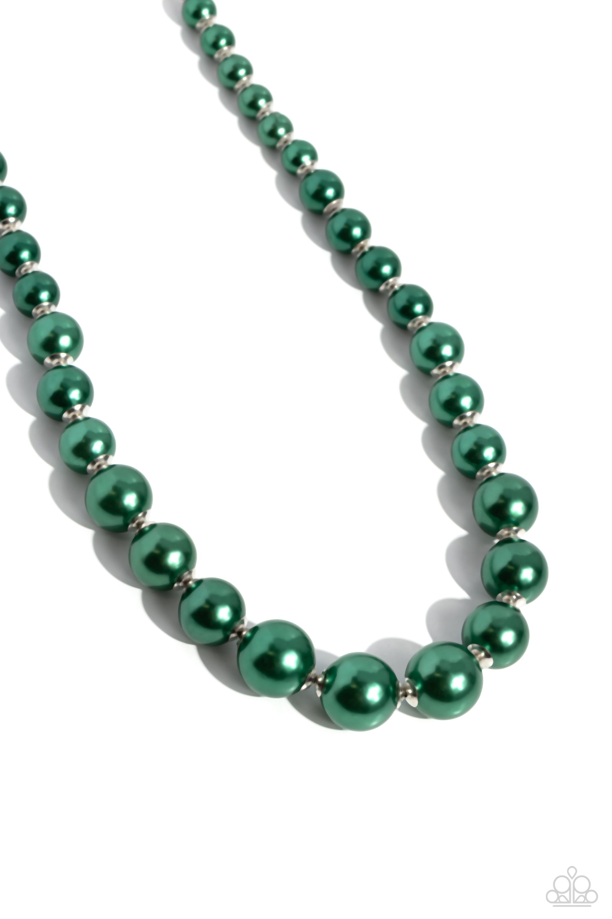 Manhattan Mogul - Green Necklace ♦ Paparazzi Accessories