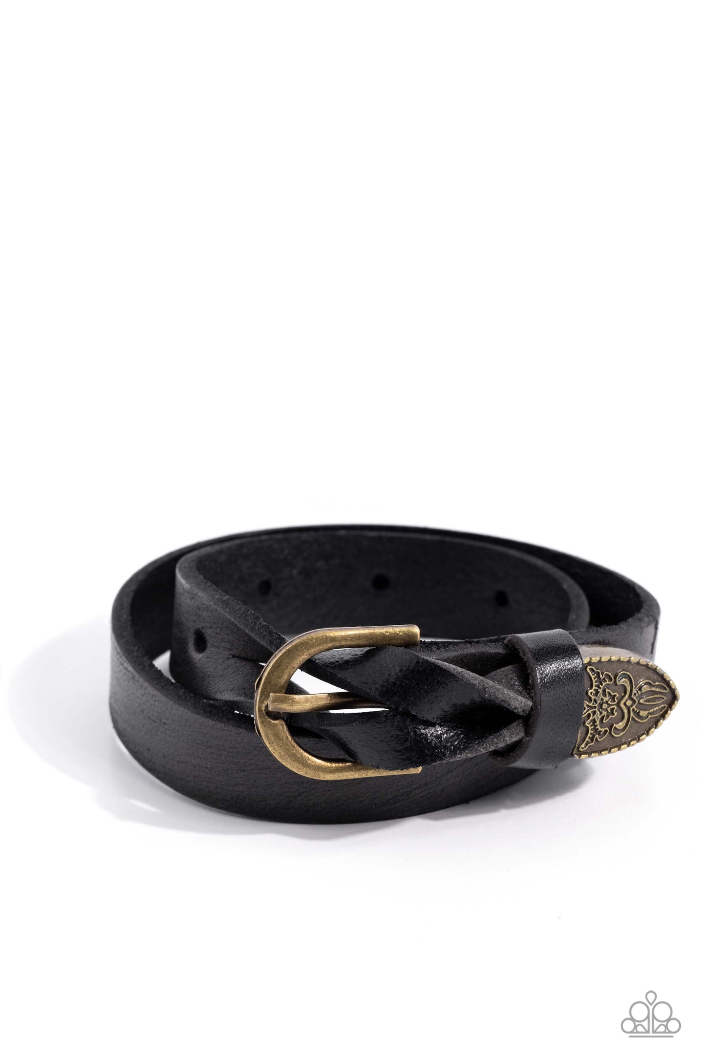 Coat of Arms Couture - Black Bracelet ♦ Paparazzi Accessories