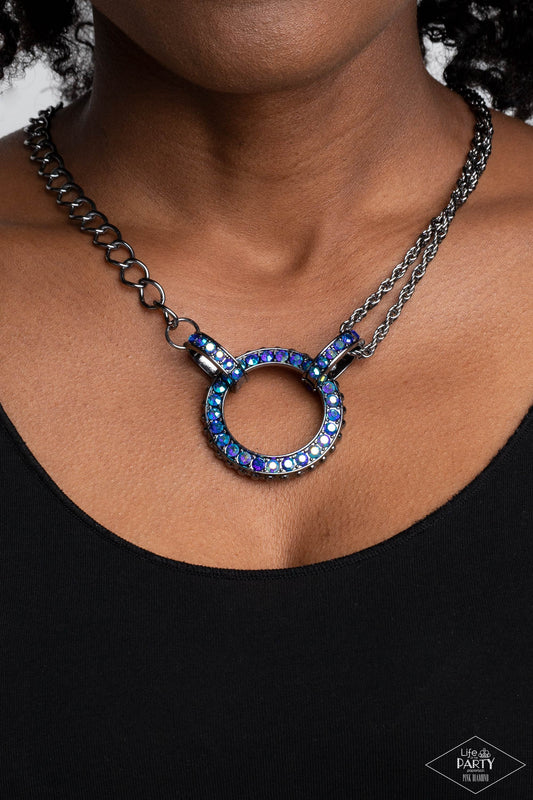 Paparazzi Razzle Dazzle - Blue Necklace ♦