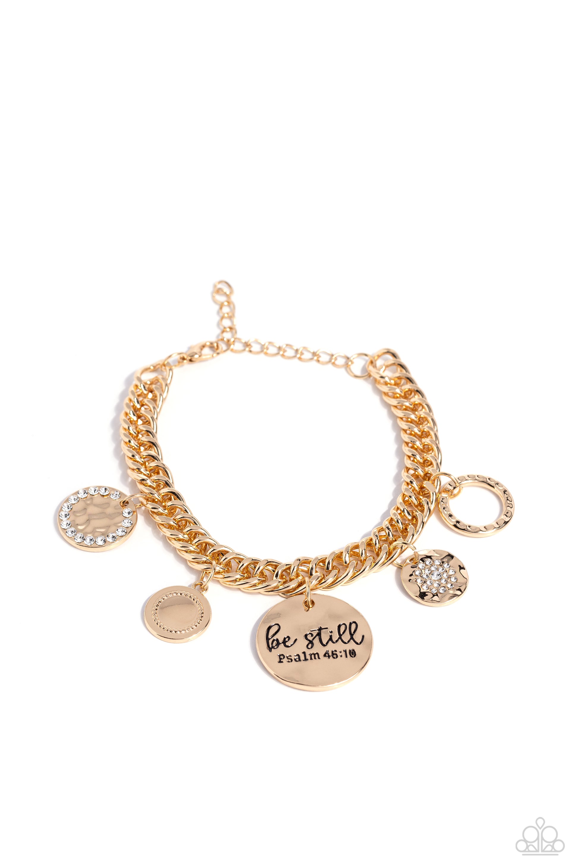 Paparazzi GLITTER and Grace - Gold Bracelet