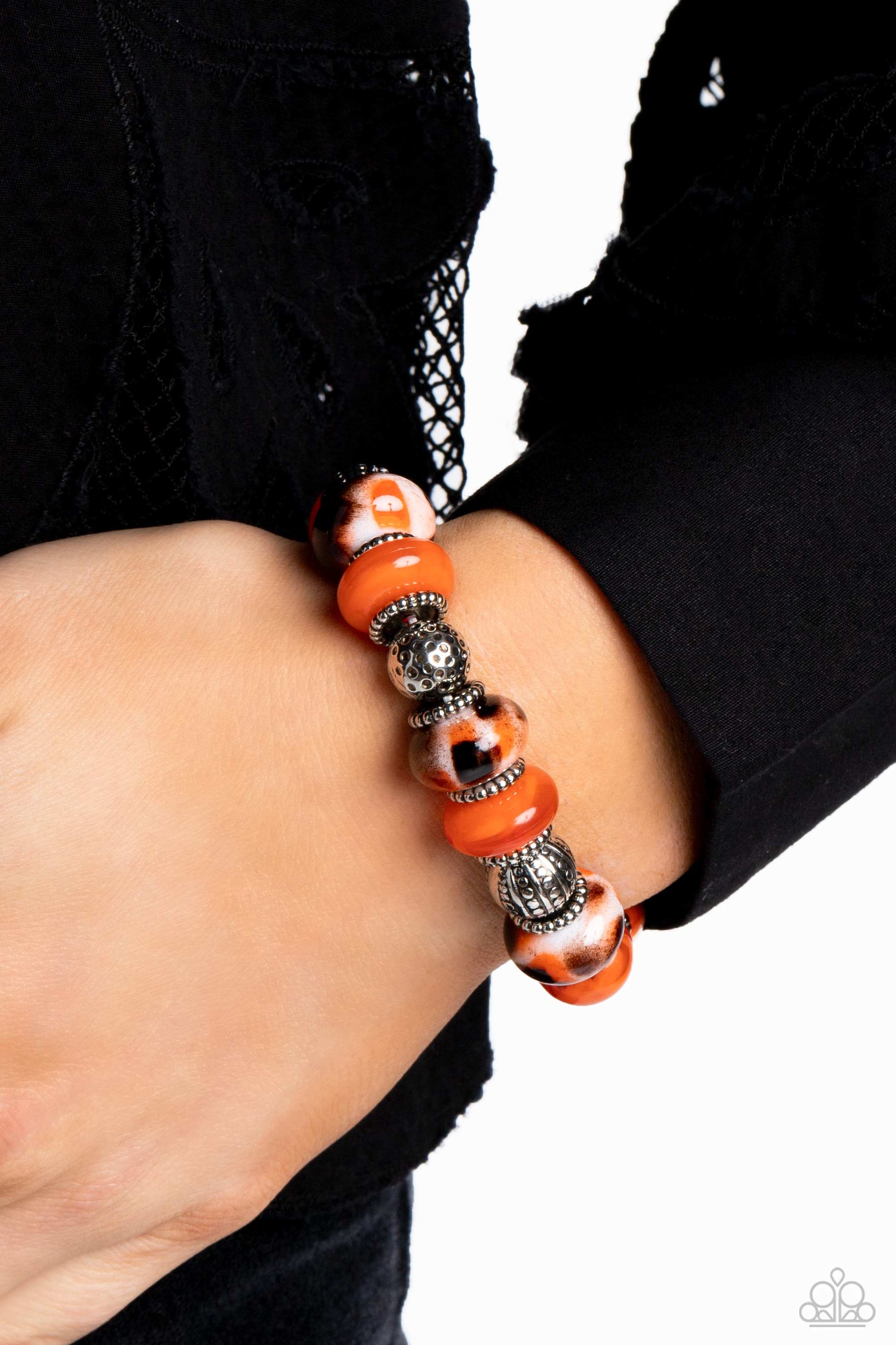 Warped Wayfarer ♥ Orange Bracelet ♥ Paparazzi Accessories - GlaMarous Titi Jewels