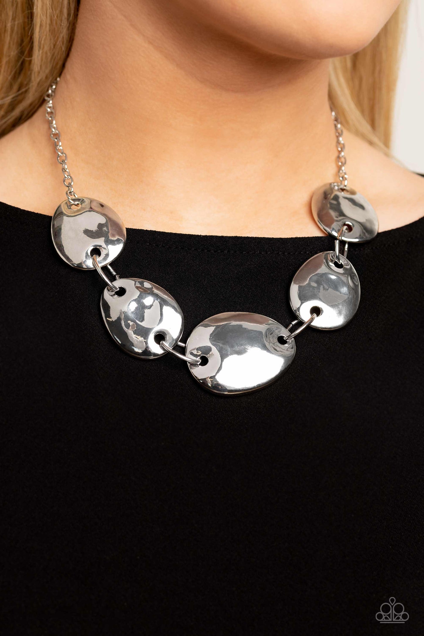 That RING You Do ♥ Silver Necklace ♥ Paparazzi Accessories