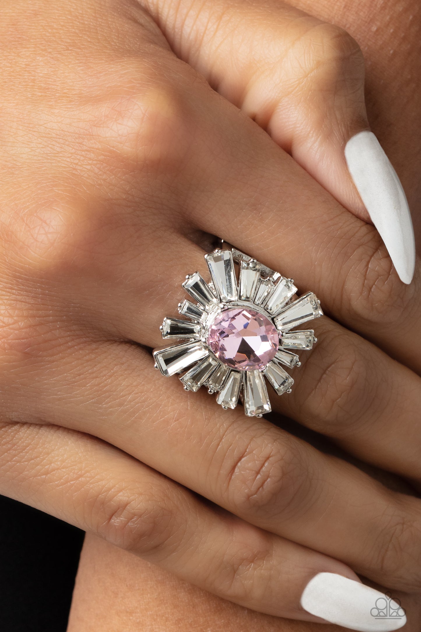 Starburst Season - Pink Ring ♥ Paparazzi Accessories