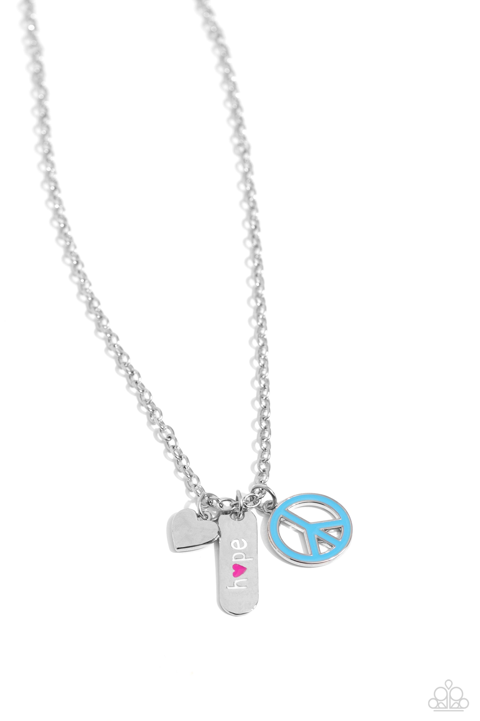 Paparazzi Hopeful Hallmark - Multi Necklace