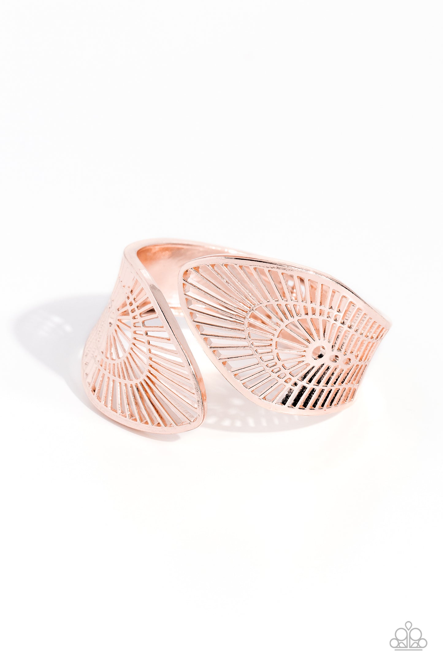 Palatial Palms - Rose Gold Bracelet ♥ Paparazzi Accessories