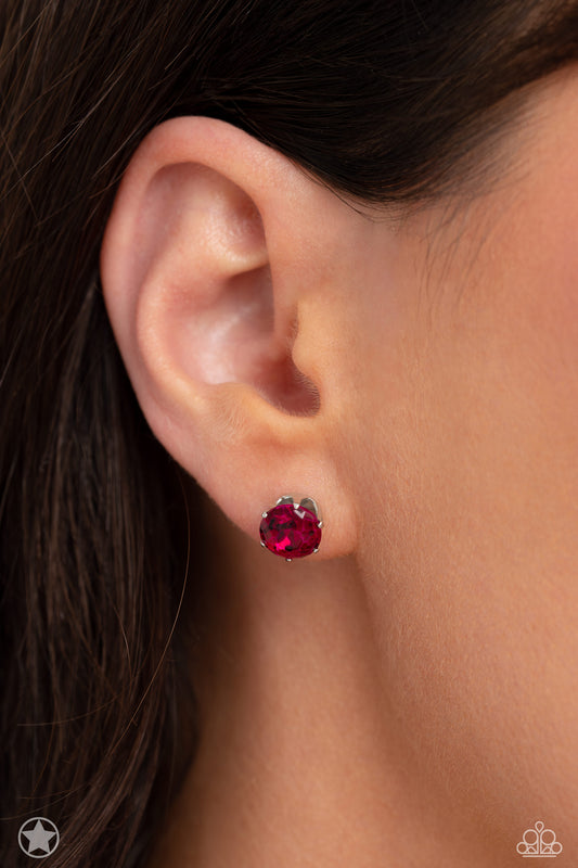 Just In TIMELESS ♥ Pink Earrings ♥ Paparazzi Accessories - GlaMarous Titi Jewels
