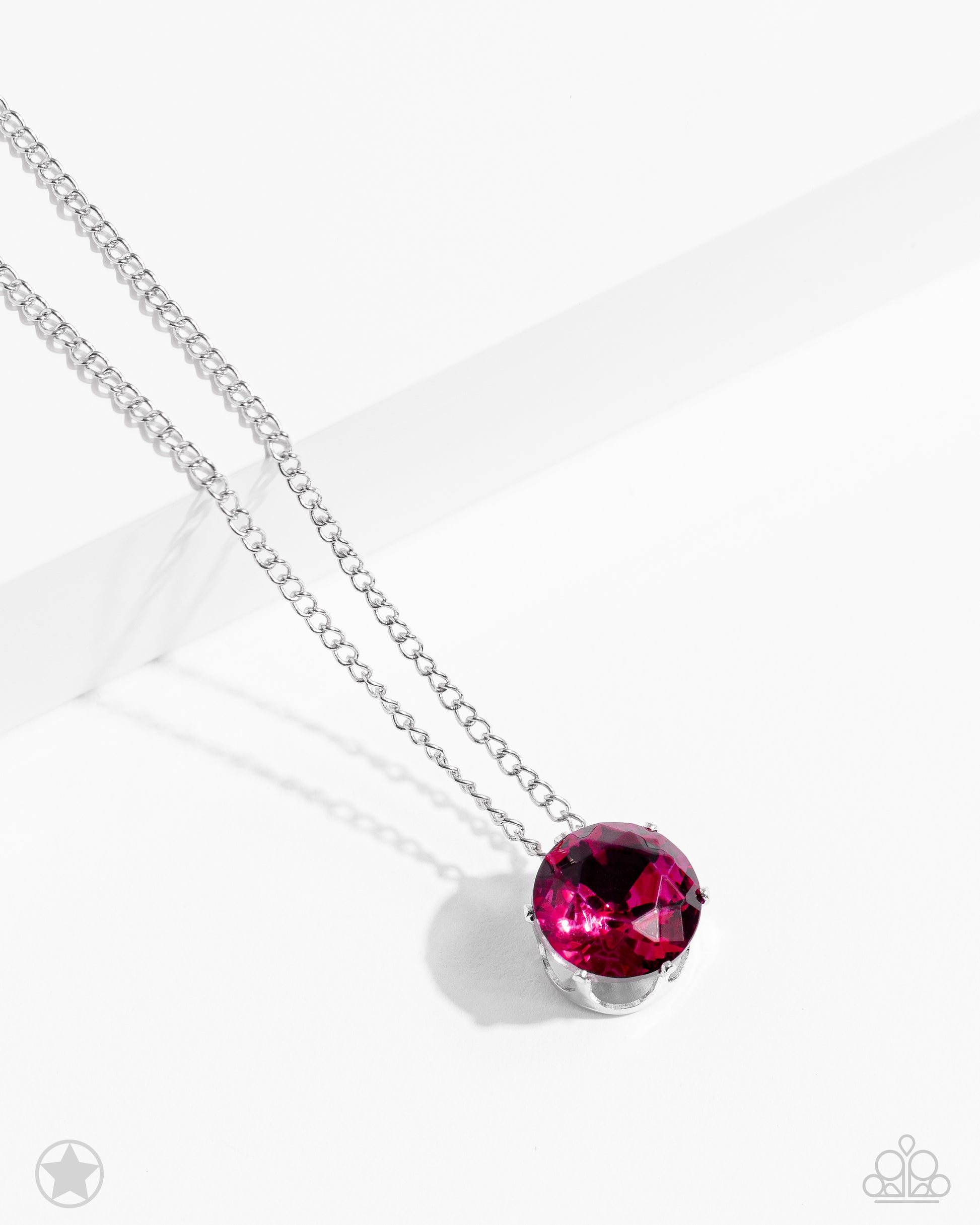 What a Gem ♥ Pink Necklace ♥ Paparazzi Accessories - GlaMarous Titi Jewels