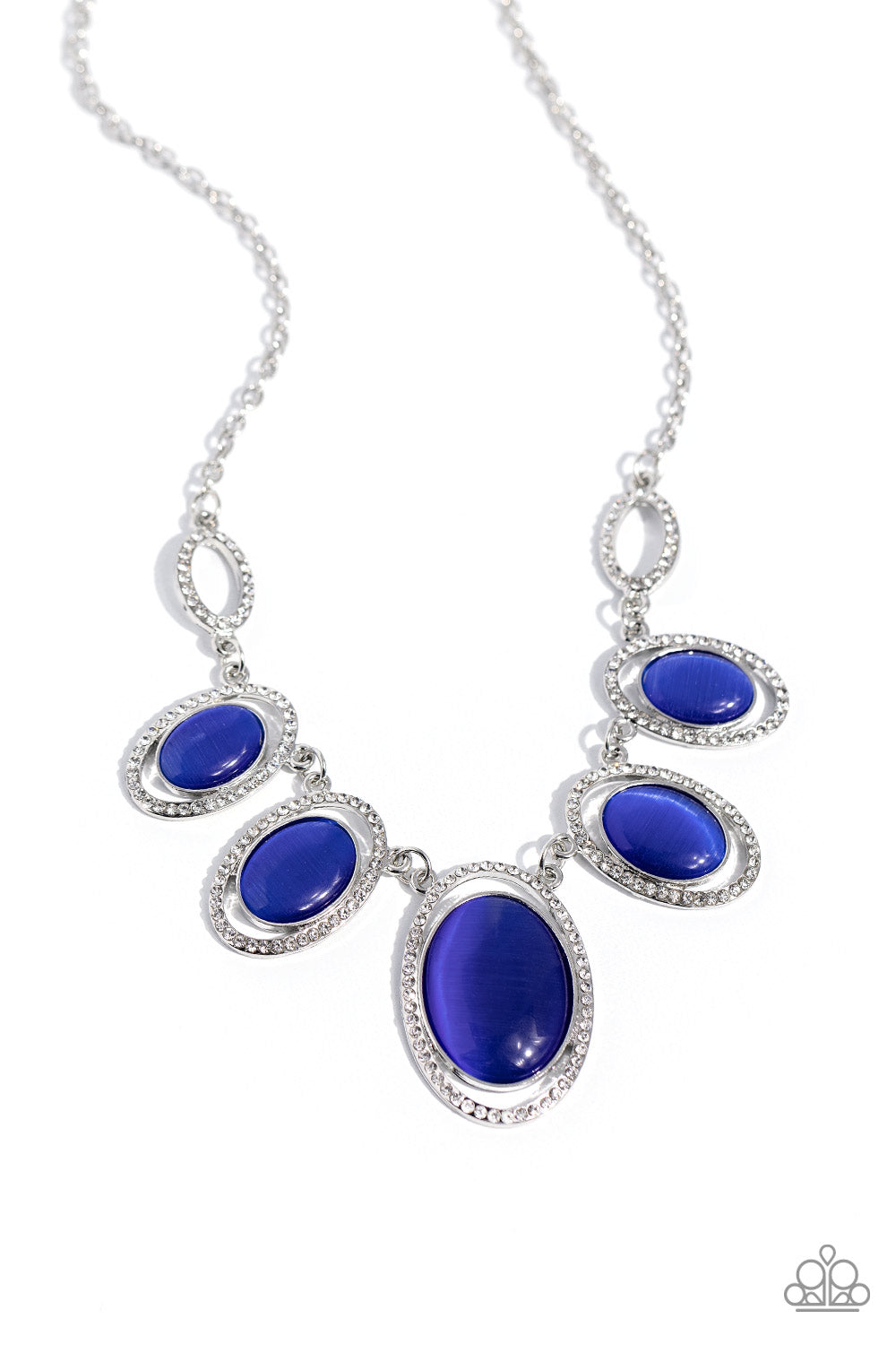 A BEAM Come True - Blue Necklace ♥ Paparazzi Accessories