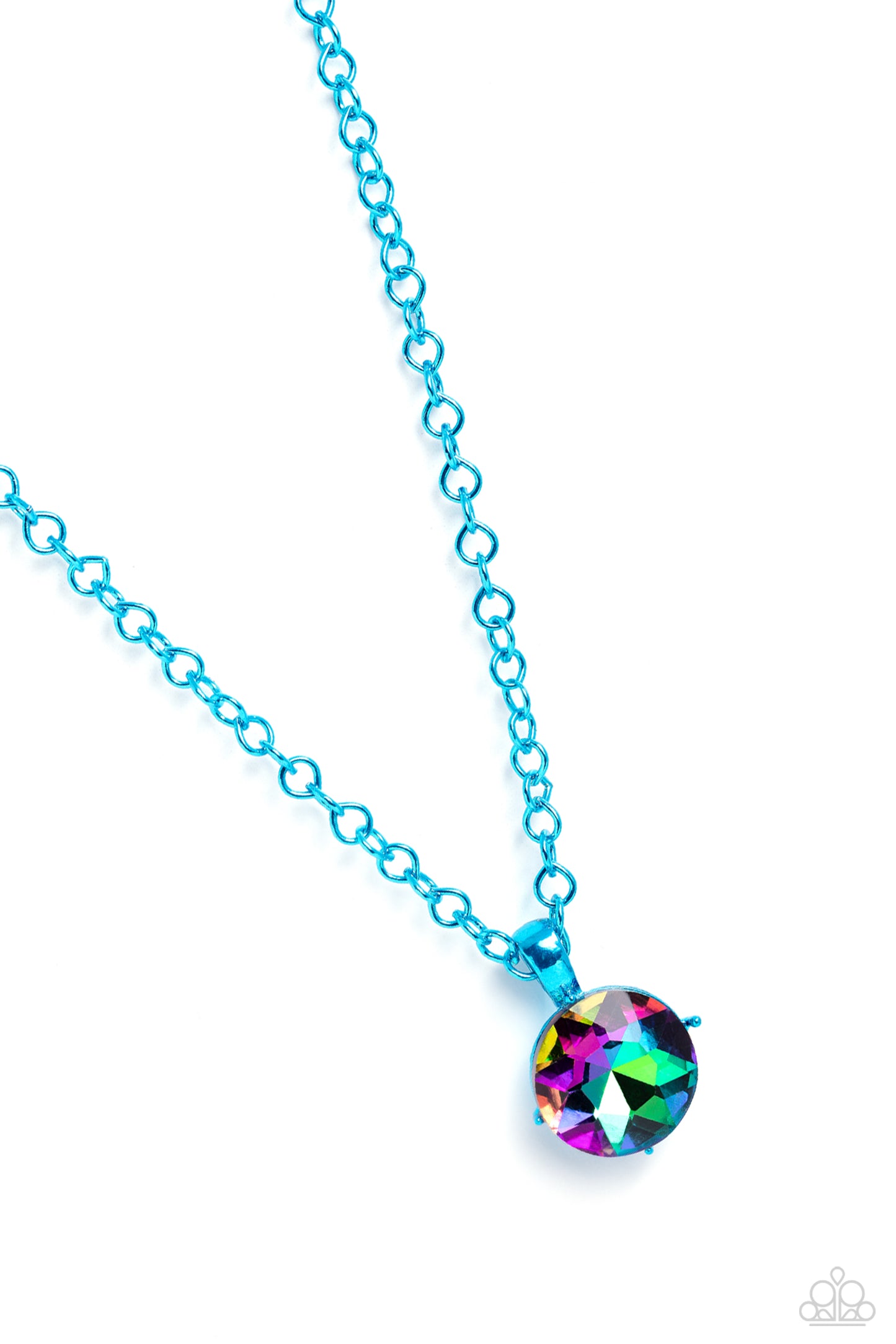 Las Vegas DIP - Blue Necklace ♥ Paparazzi Accessories