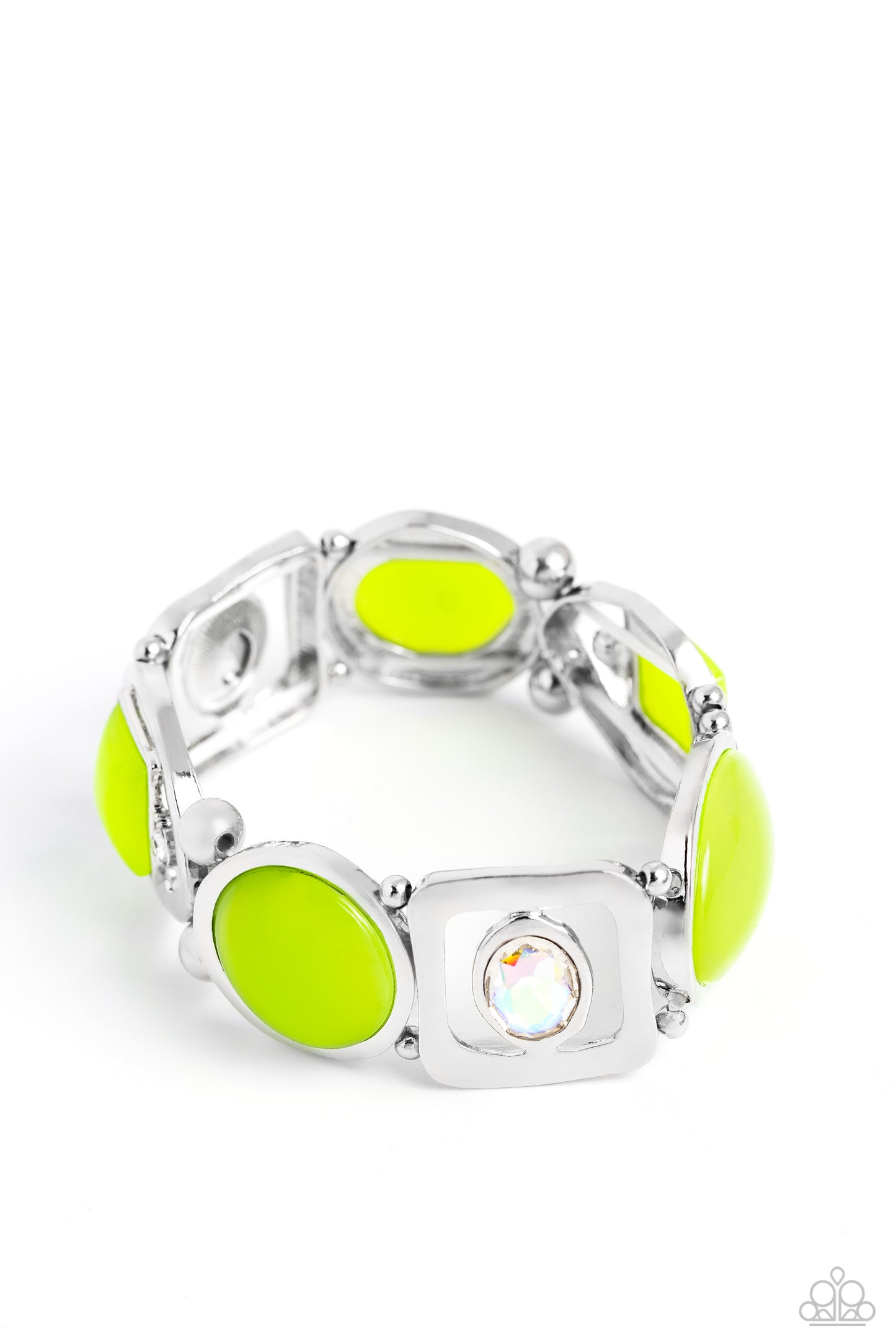 Majestic Mashup ♥ Green Bracelet ♥ Paparazzi Accessories