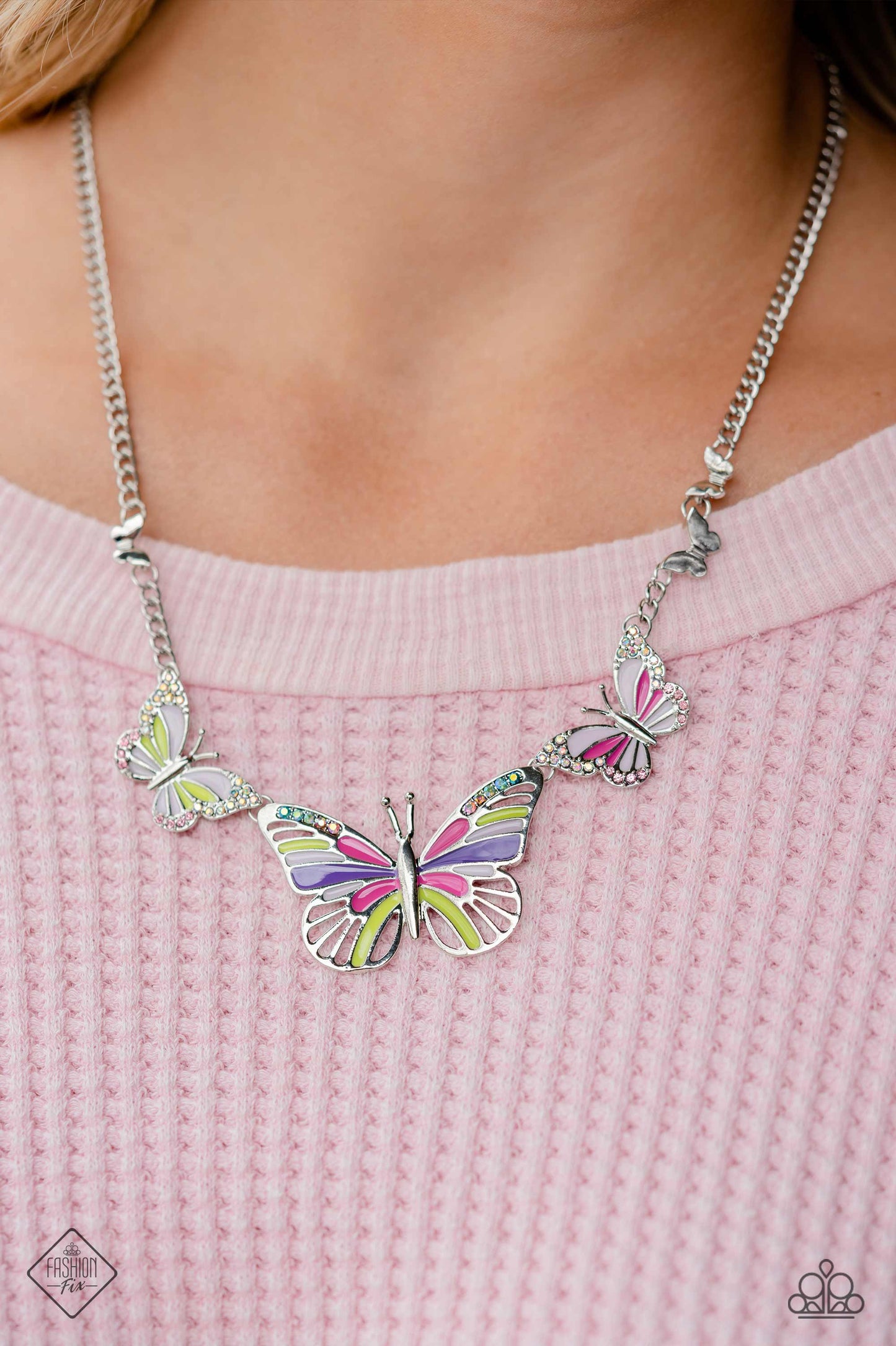 The FLIGHT Direction - Multi Necklace ♥ Paparazzi Accessories