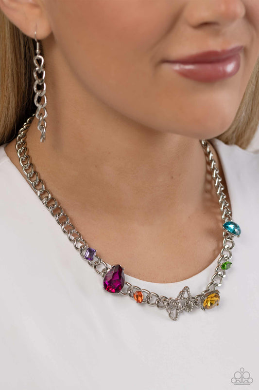 Paparazzi Storybook Succession - Multi Necklace