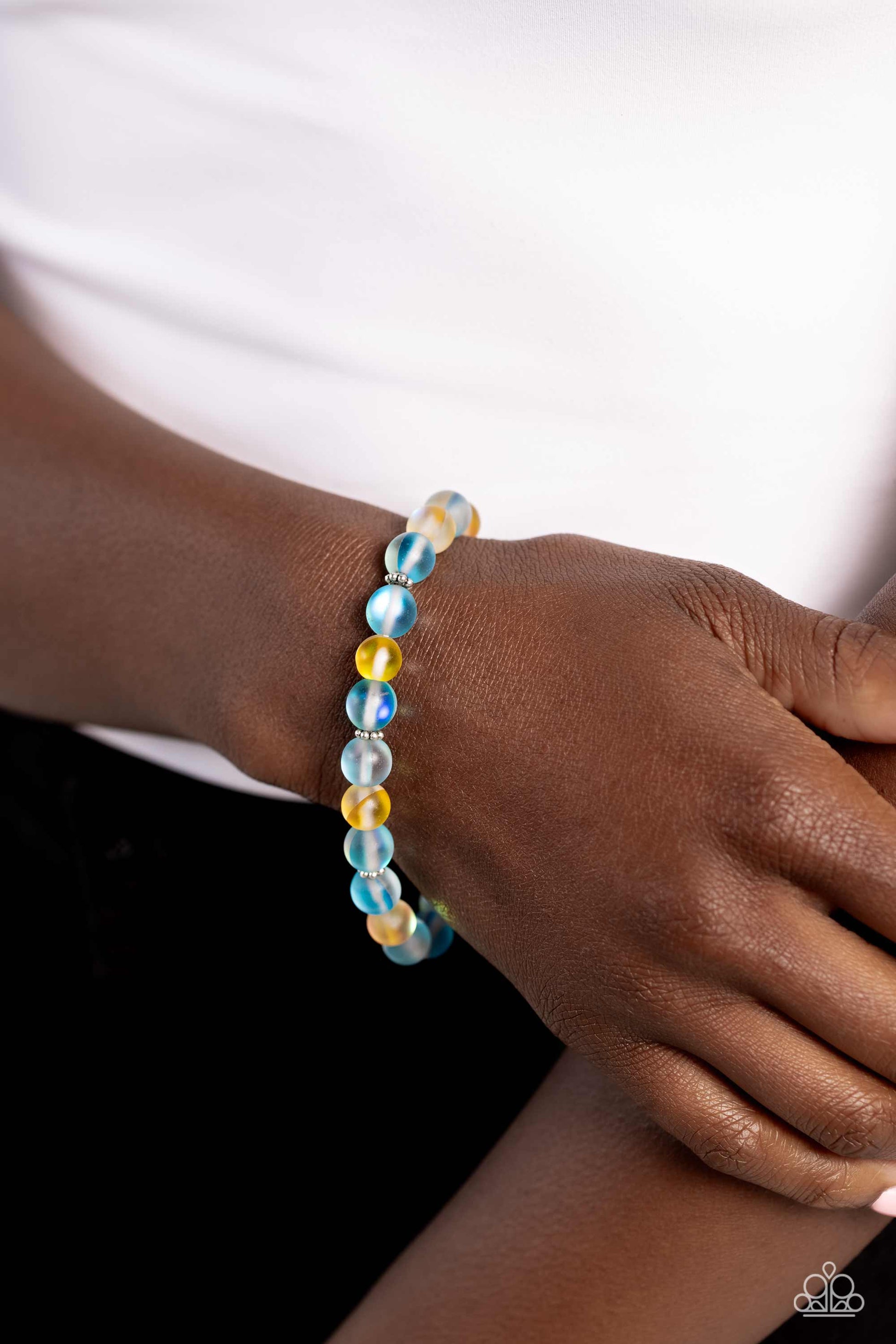 Clear Craze - Blue Bracelet ♥ Paparazzi Accessories