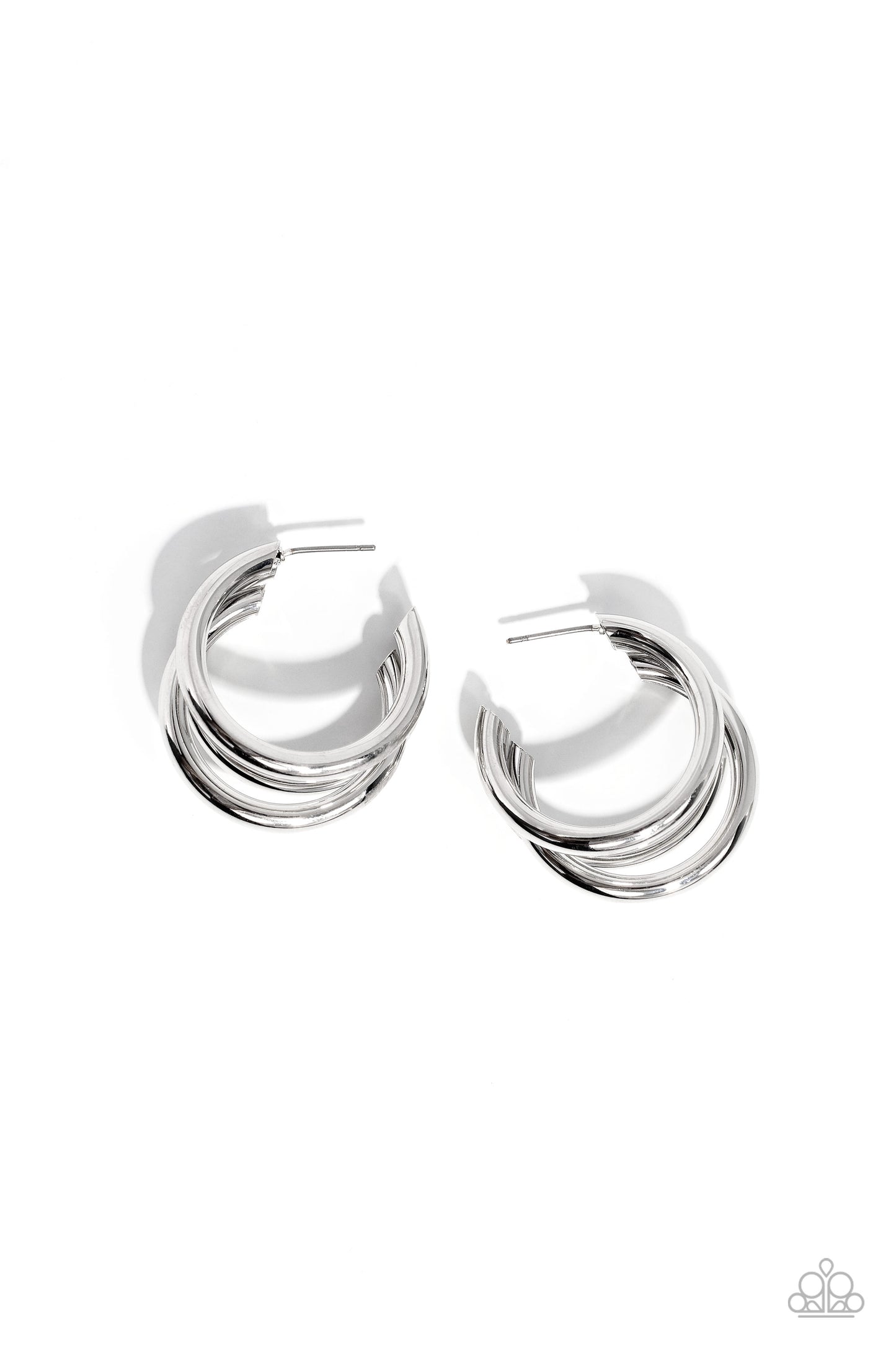 HOOP of the Day - Silver Earrings