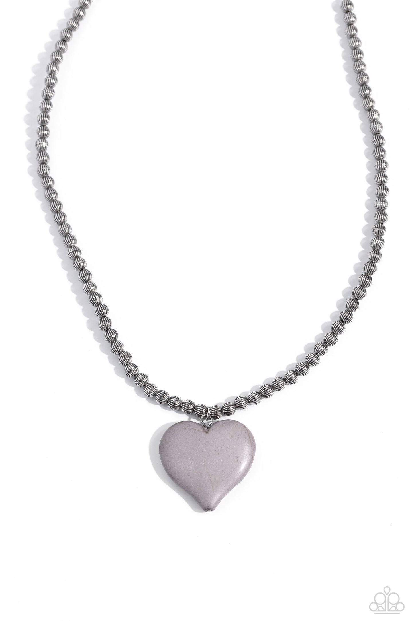 Picturesque Pairing - Silver Necklace ♦ Paparazzi Accessories