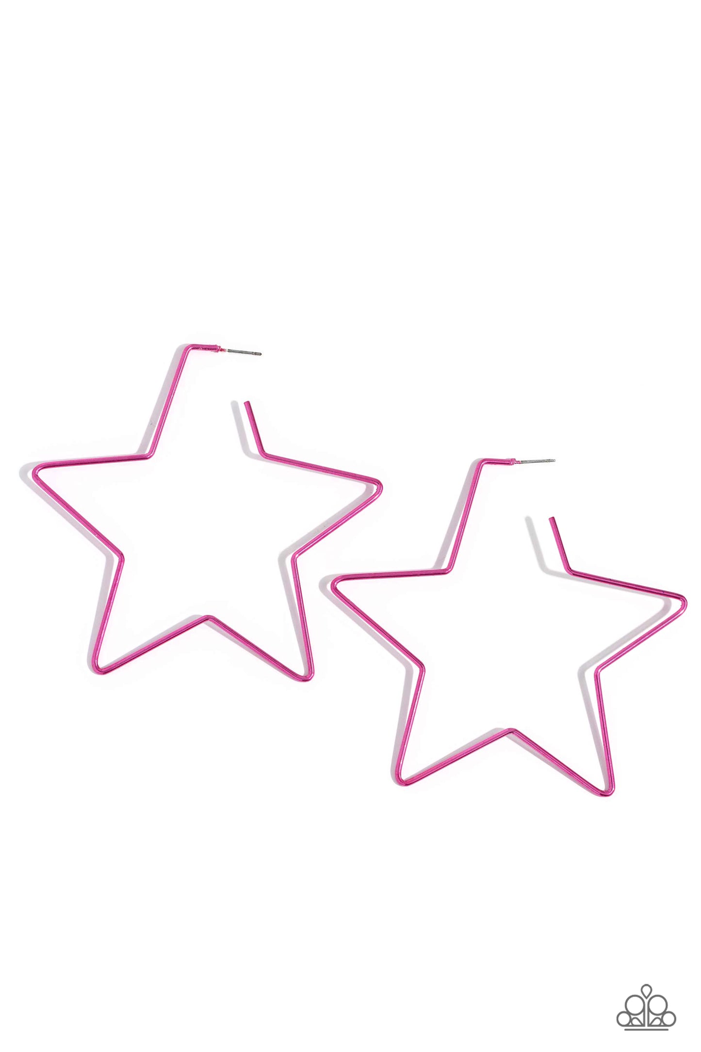 Starstruck Secret - Pink Earrings ♥ Paparazzi Accessories