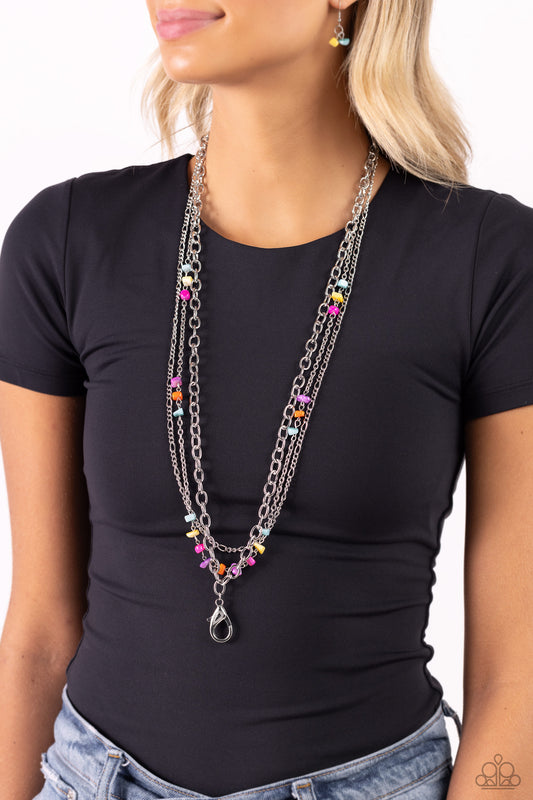 Seize the Stacks - Multi Lanyard Necklace ♥ Paparazzi Accessories