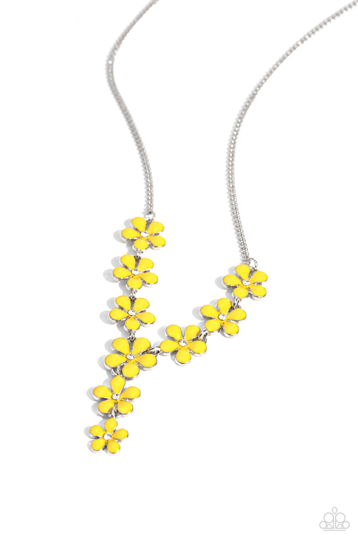 Paparazzi Flowering Feature - Yellow Necklace