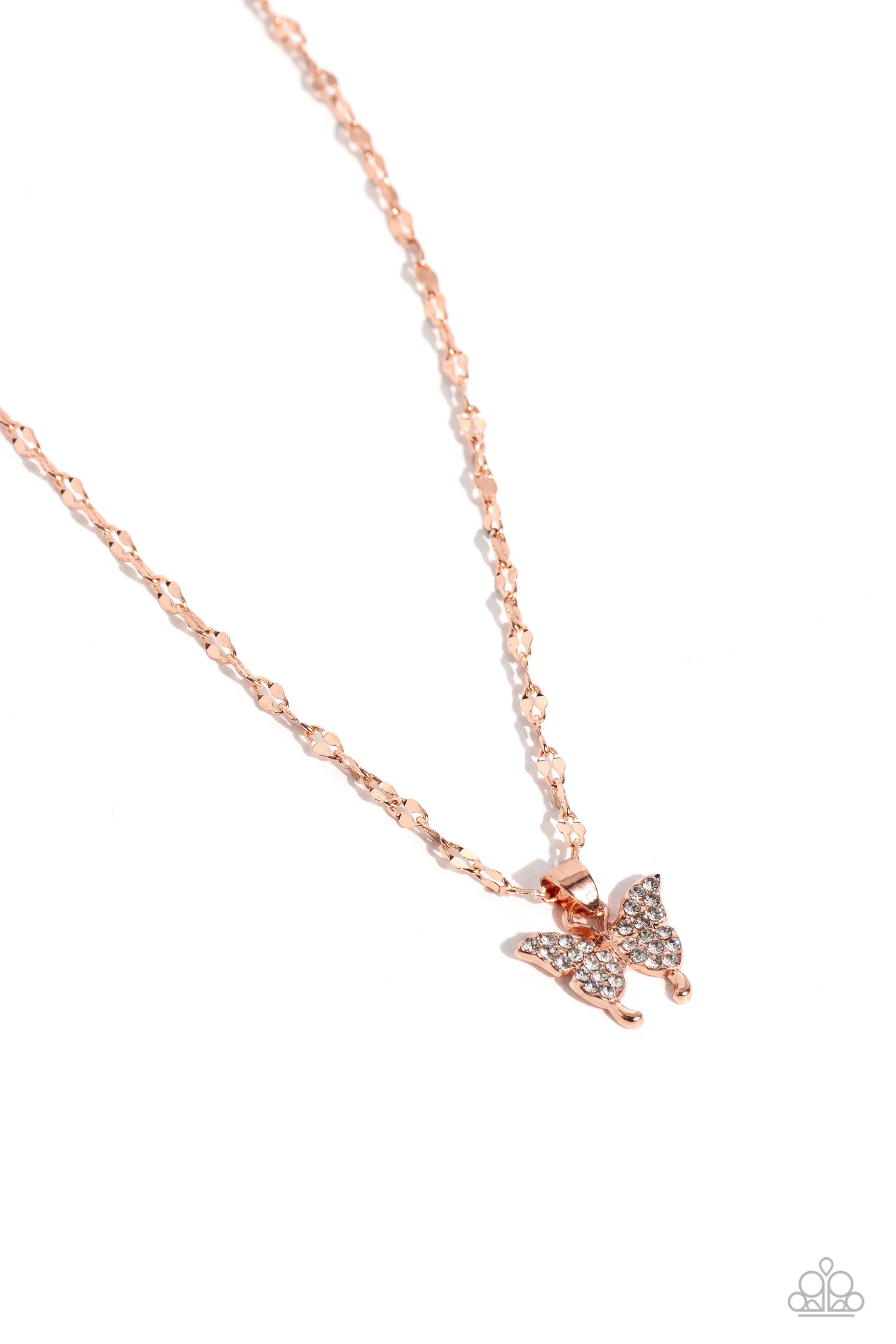 Paparazzi High-Flying Hangout - Copper Necklace