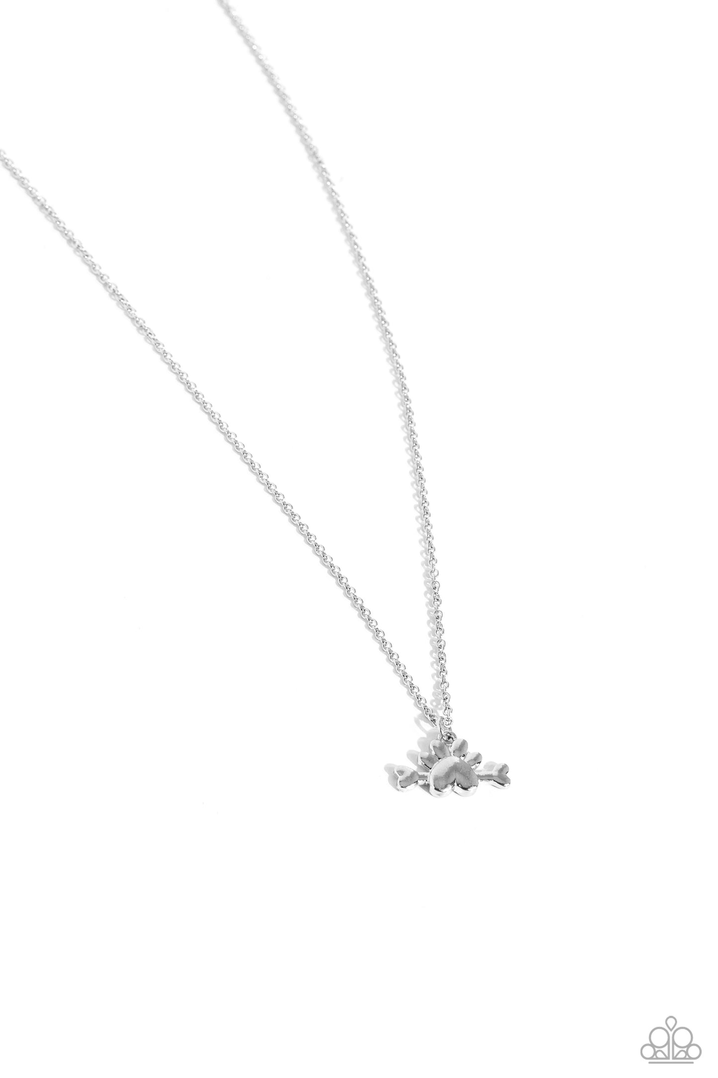 Paparazzi Loyal Companion - Silver Necklace