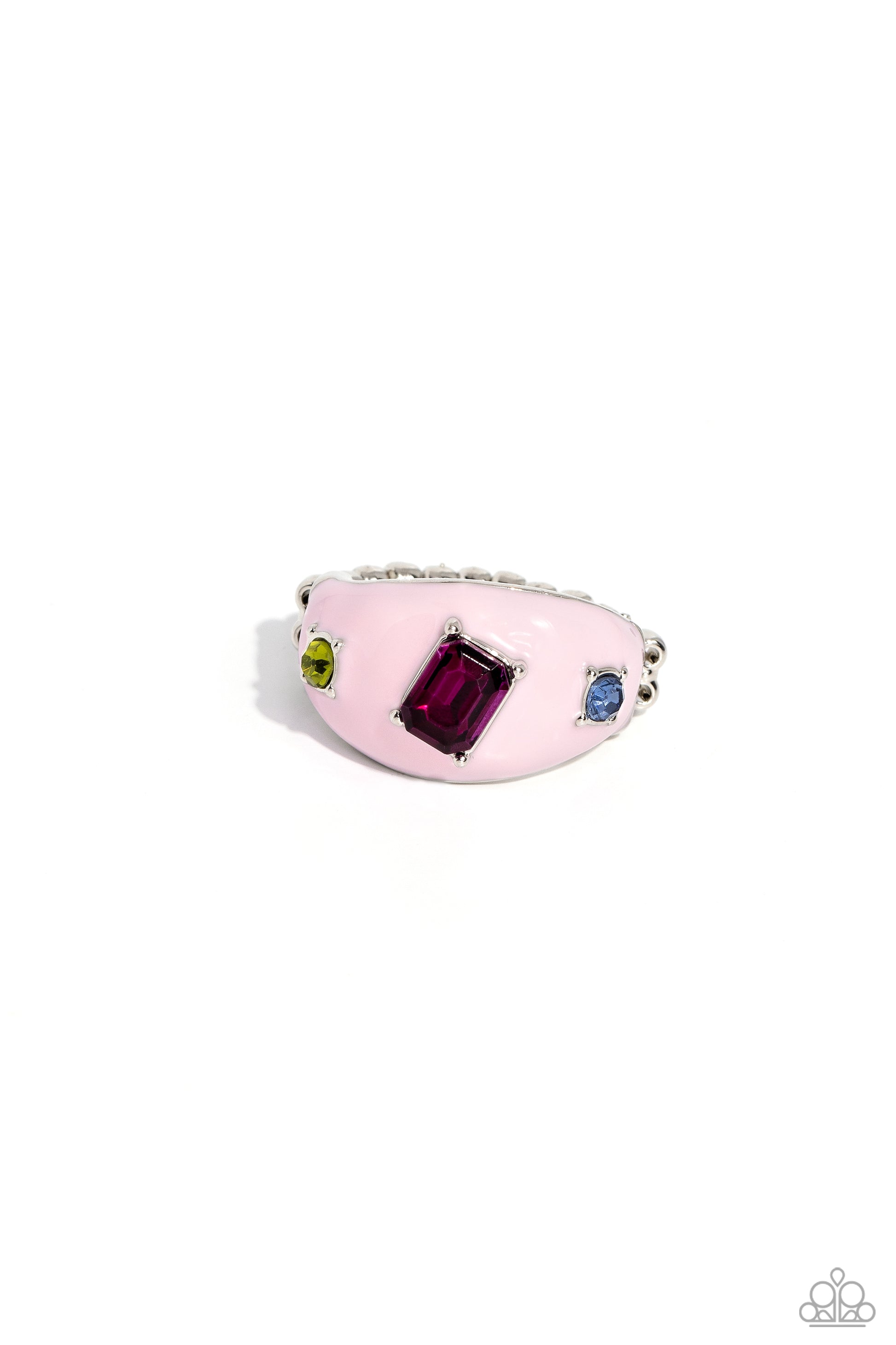 Blinding Behavior - Pink Ring ♥ Paparazzi Accessories