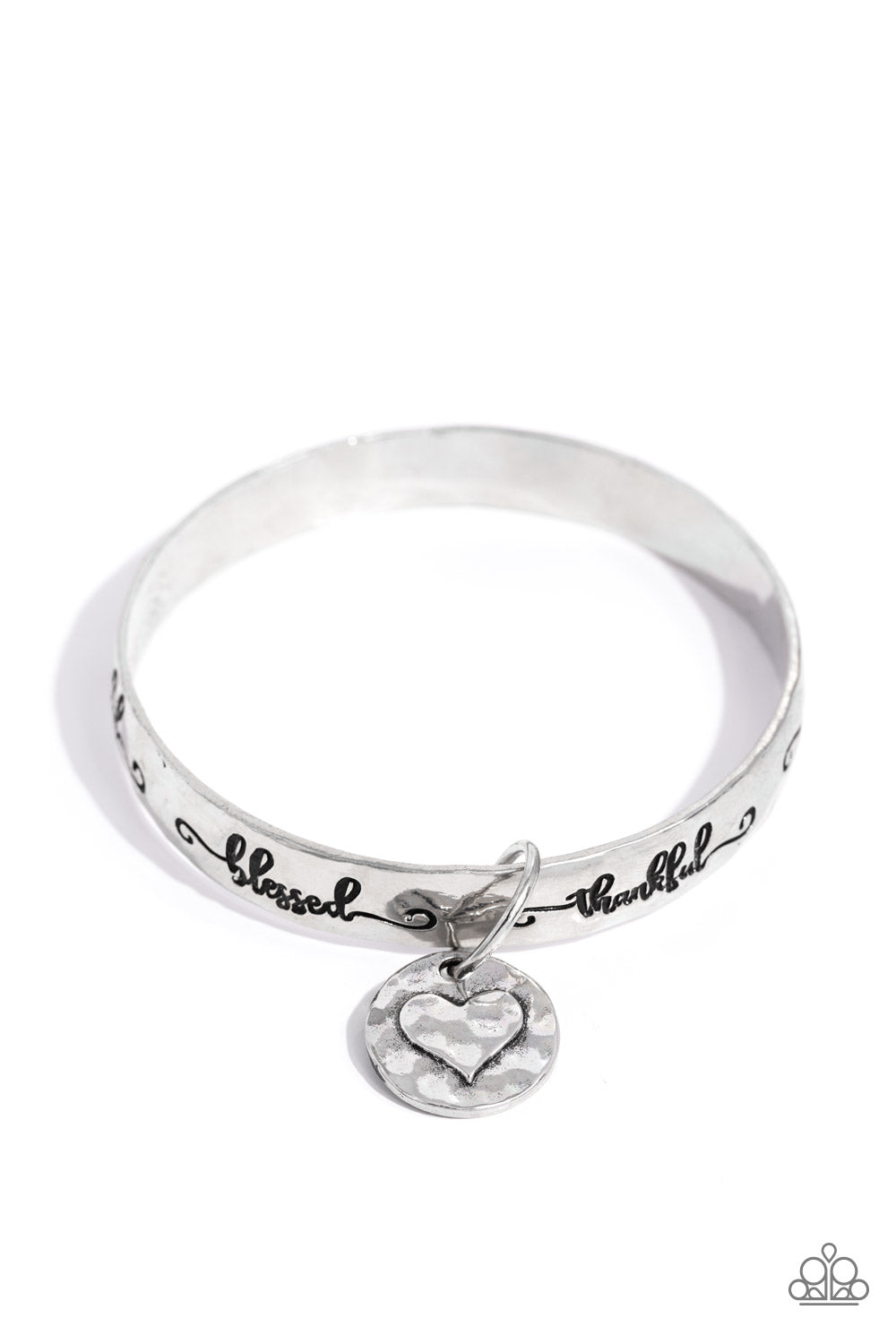 Paparazzi Tangible Thank You - Silver Bracelet