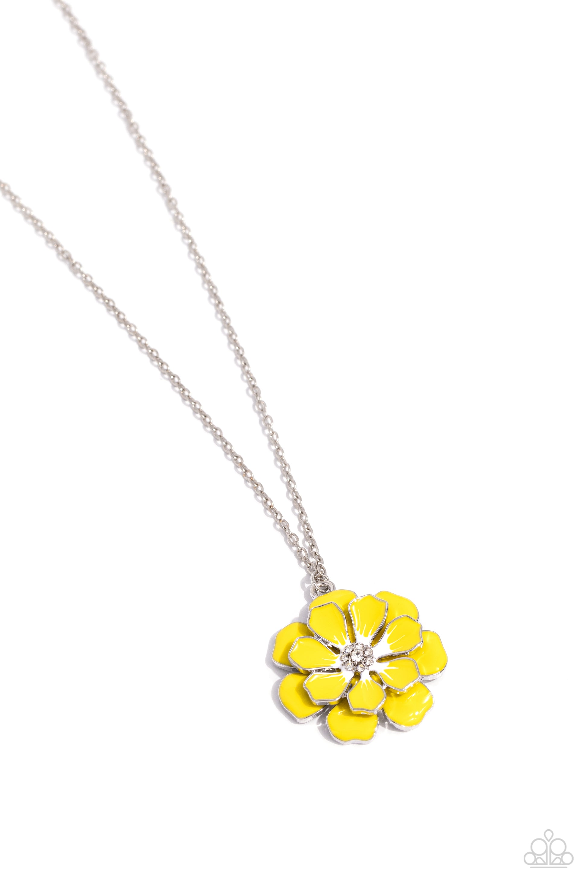 Paparazzi Beyond Blooming - Yellow Necklace