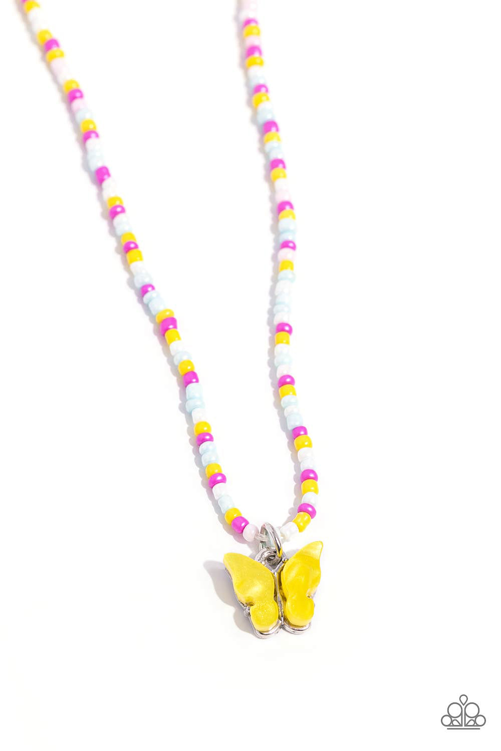 Paparazzi Soaring Shell - Yellow Necklace