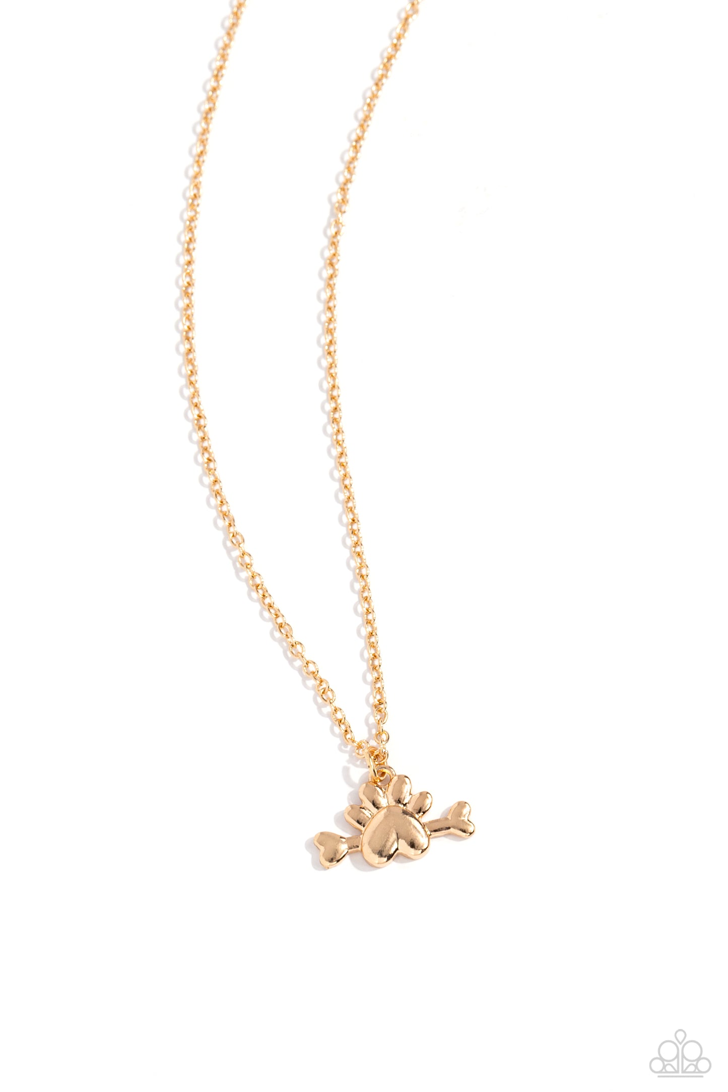 Loyal Companion - Gold Necklace ♦ Paparazzi Accessories