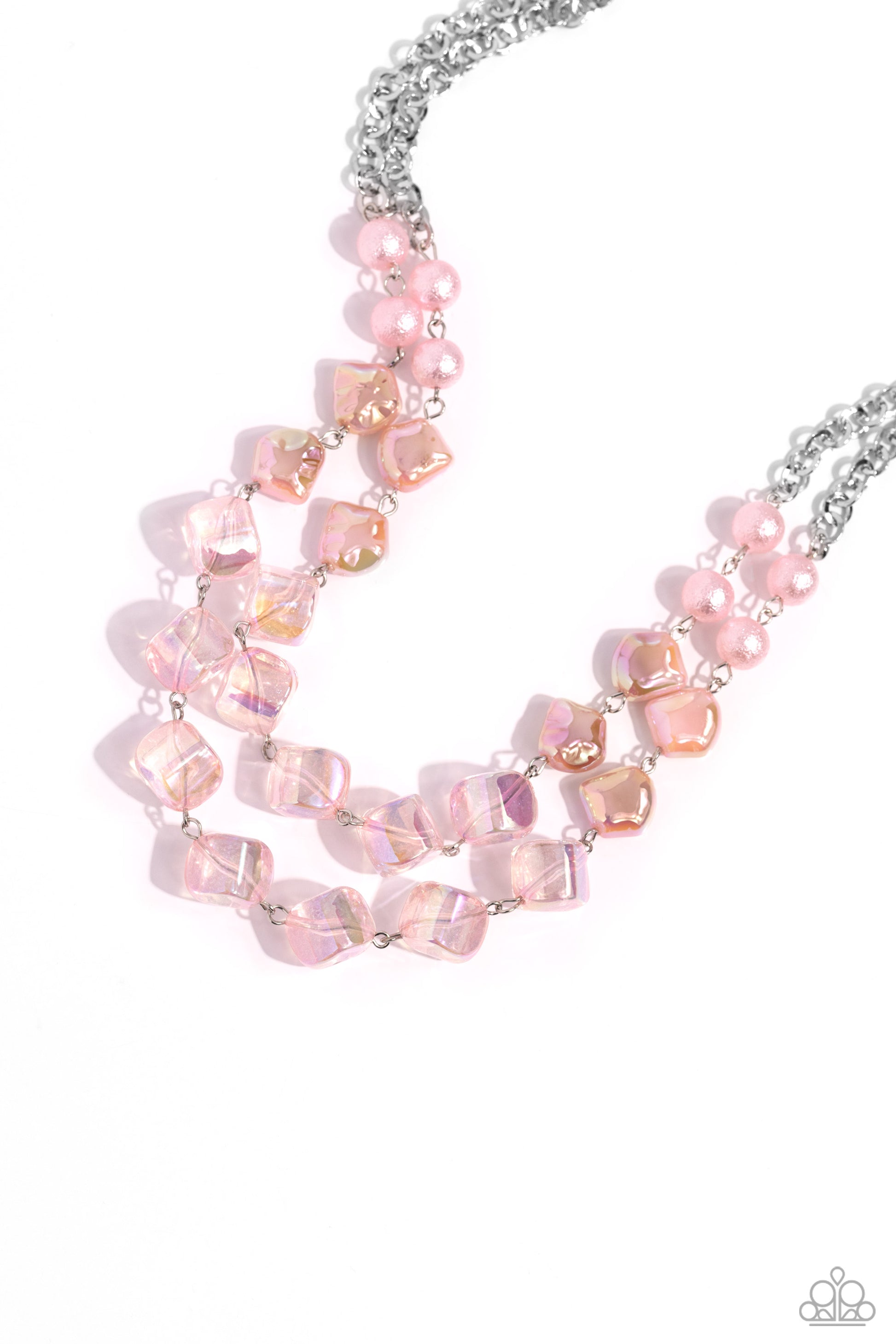 Paparazzi Eclectic Embellishment - Pink Necklace