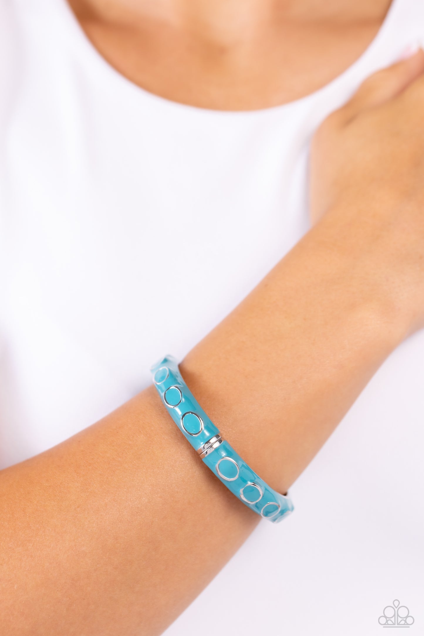 Paparazzi Delightful Diversion - Blue Bracelet