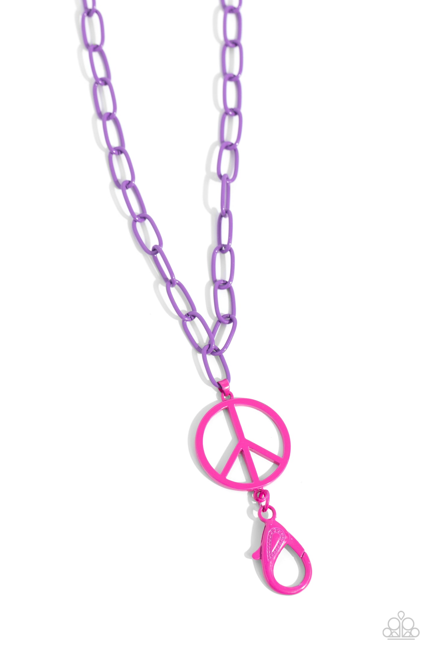 Paparazzi Tranquil Unity - Purple Necklace