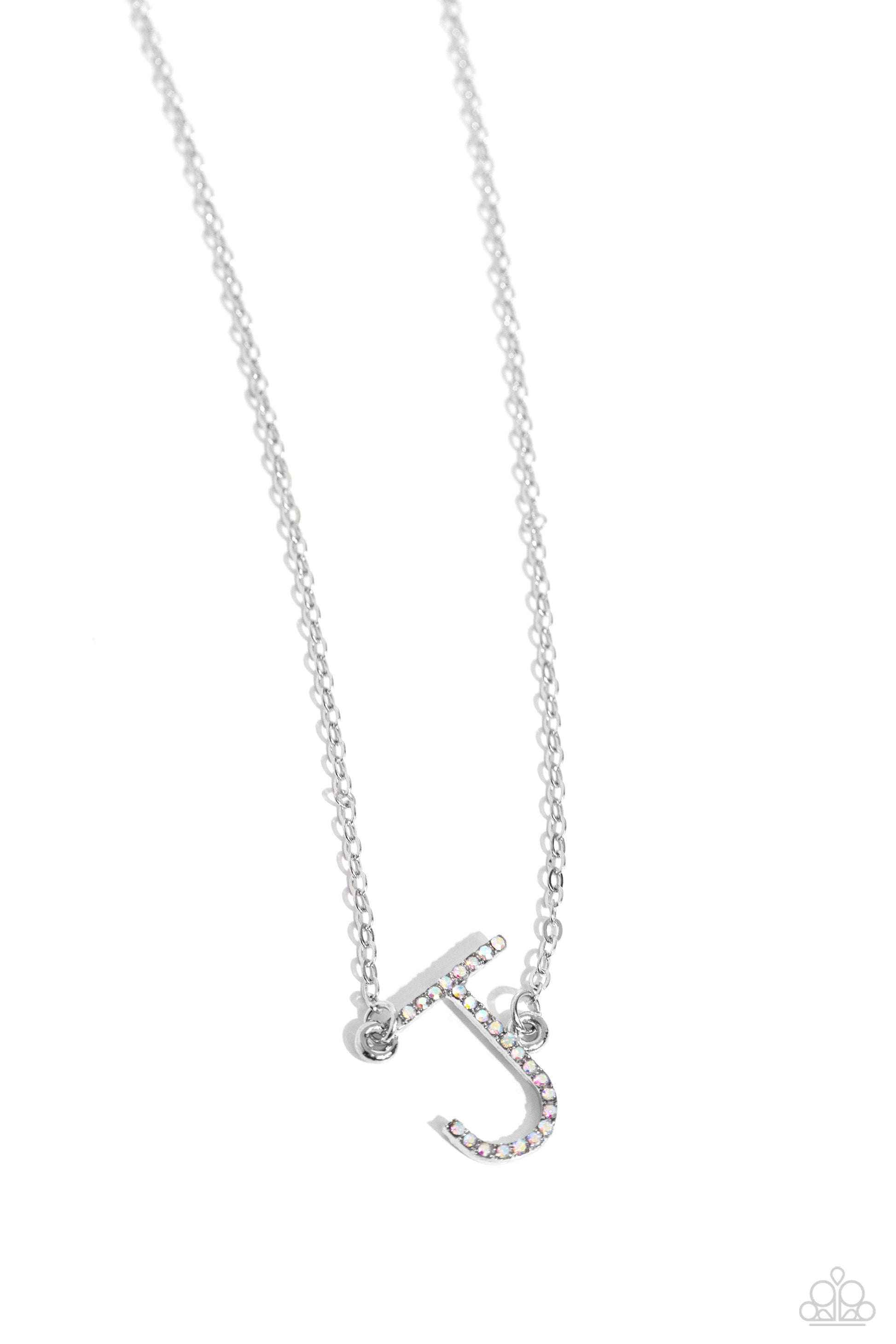 INITIALLY Yours - J - Multi Necklace ♦ Paparazzi Accessories