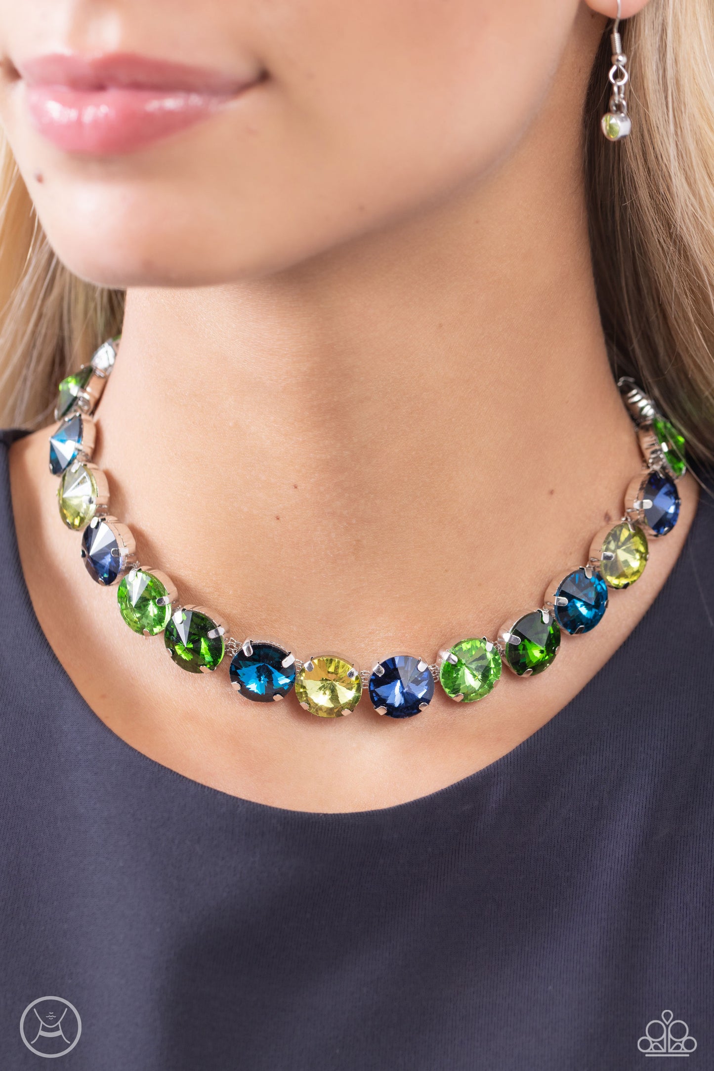 Paparazzi Alluring A-Lister - Green Necklace