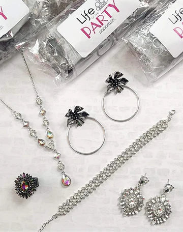 August 2022 Life of the Party 5 Piece Set ♥ Paparazzi Accessories - GlaMarous Titi Jewels