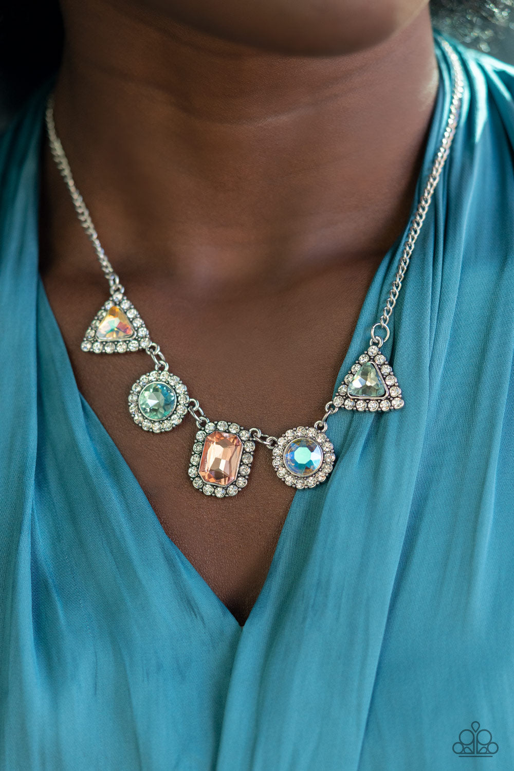 Posh Party Avenue - Multi Necklace - Paparazzi Accessories - GlaMarous Titi Jewels