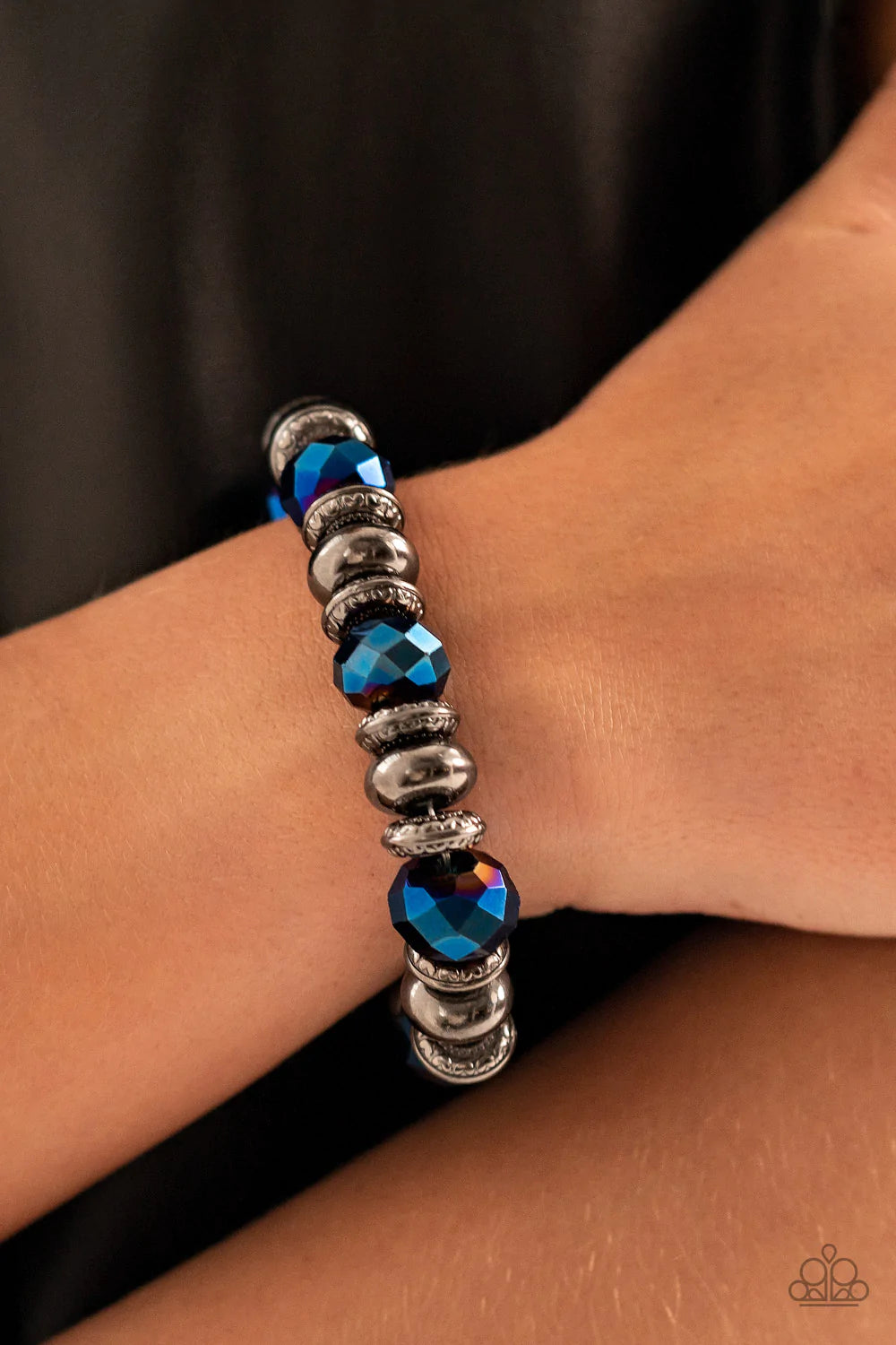 Power Pose ♥ Blue Bracelet ♥ Paparazzi Accessories - GlaMarous Titi Jewels