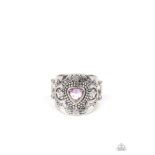 Magic Maker - Purple Iridescent Ring - Paparazzi Accessories - GlaMarous Titi Jewels