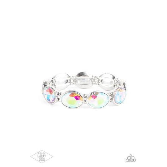 Diva in Disguise - Multi Iridescent Bracelet - Paparazzi Accessories - GlaMarous Titi Jewels